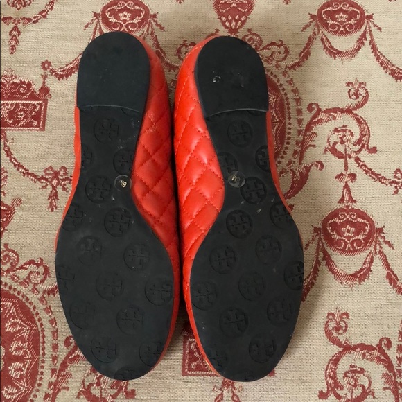 Tory Burch Orange Flats - Picture 2 of 5